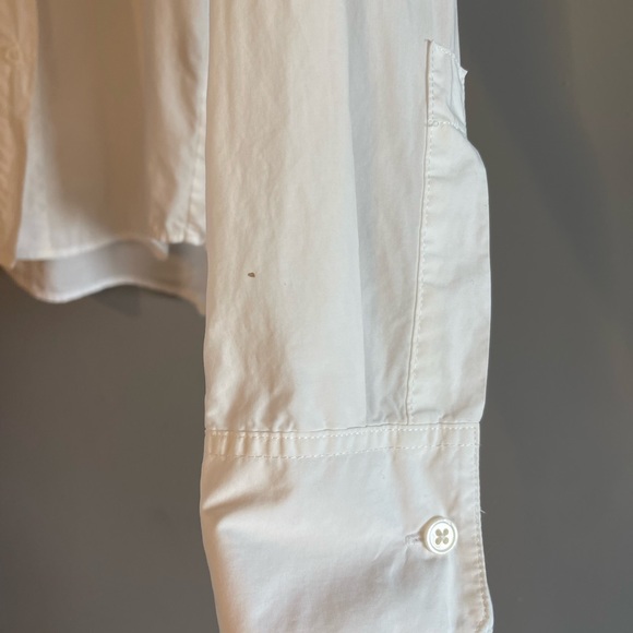 Jenni Kayne Classic Shirt White Button Down in White | SZ S - Picture 14 of 17